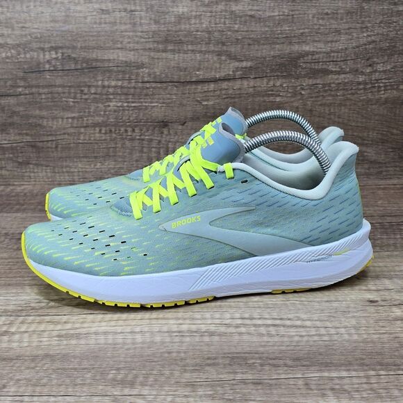 Brooks Hyperion Tempo Women's 10 Blue Aqua Nightlife Running Shoes (1203281B458) - Picture 3 of 10